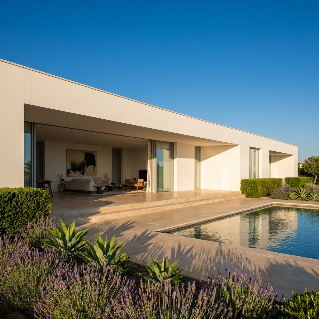 Completed turnkey luxury villa with private pool